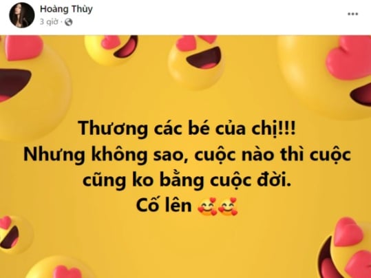 Hoàng Thùy tiếp tục đăng tải bài viết ẩn ý sau chuỗi ồn ào với Thanh Hằng